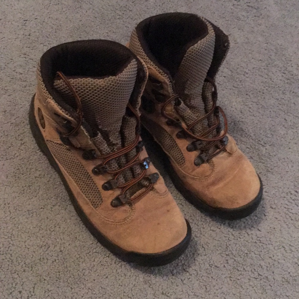 Merrell leather hiking boots vibram